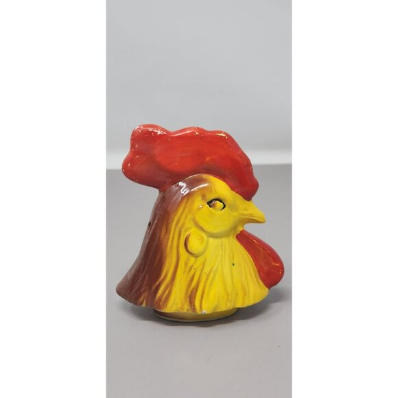 Vintage Artmark Ceramic Rooster Pitcher‎ With Handle And Pepper Shaker Head - Picture 16 of 16
